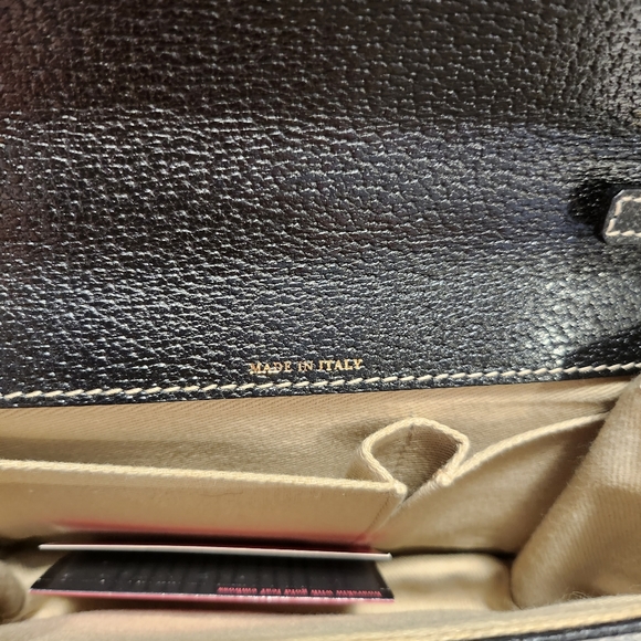 LIKE NEW BLACK LEATHER KATE SPADE PURSE - Picture 7 of 10